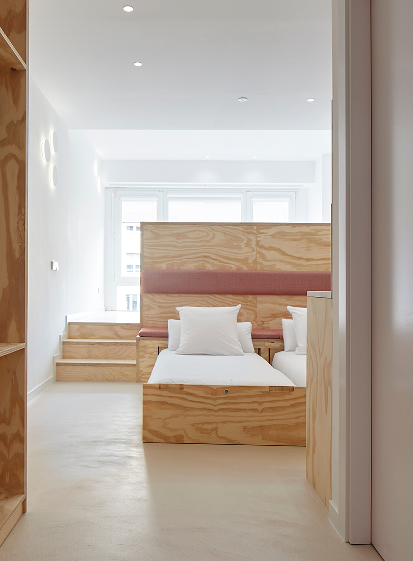 Bedroom at FeelFree STAYS Antiguo, in San Sebastián.
