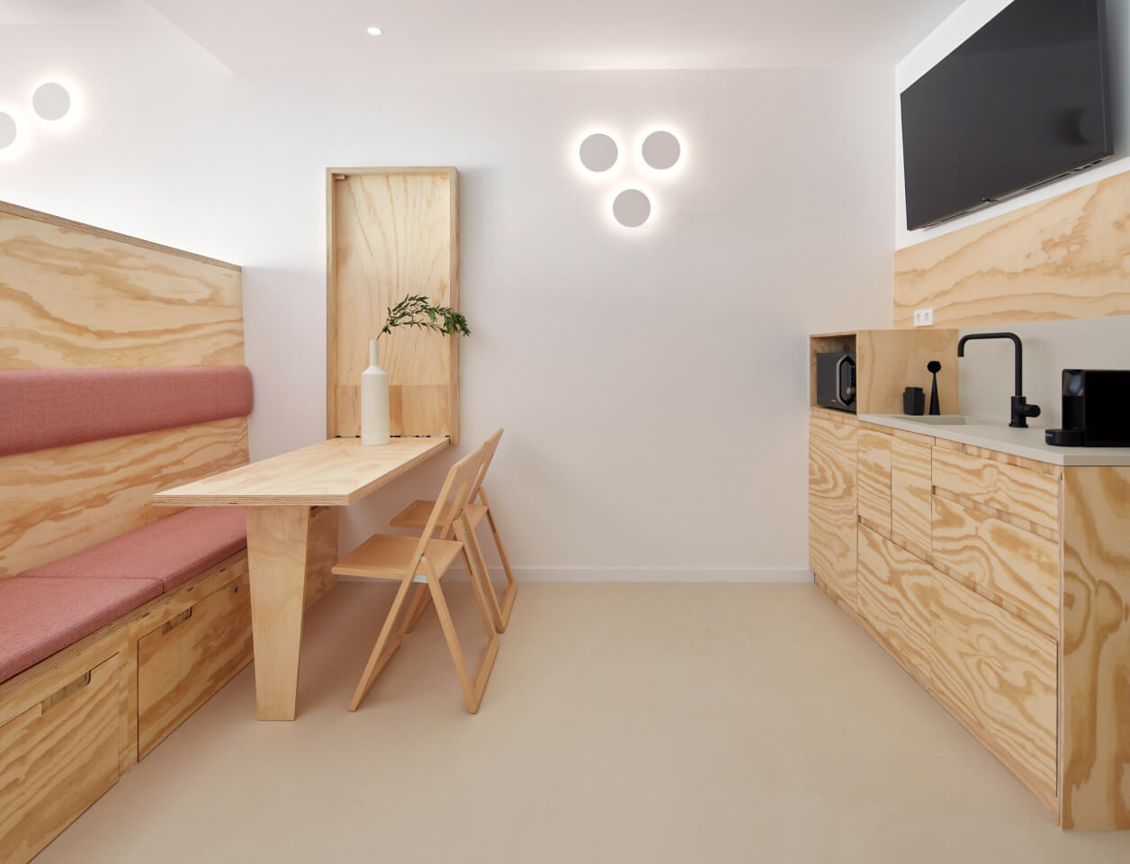 Feelfree Stays San Sebastián, Suite comedor kitchenette