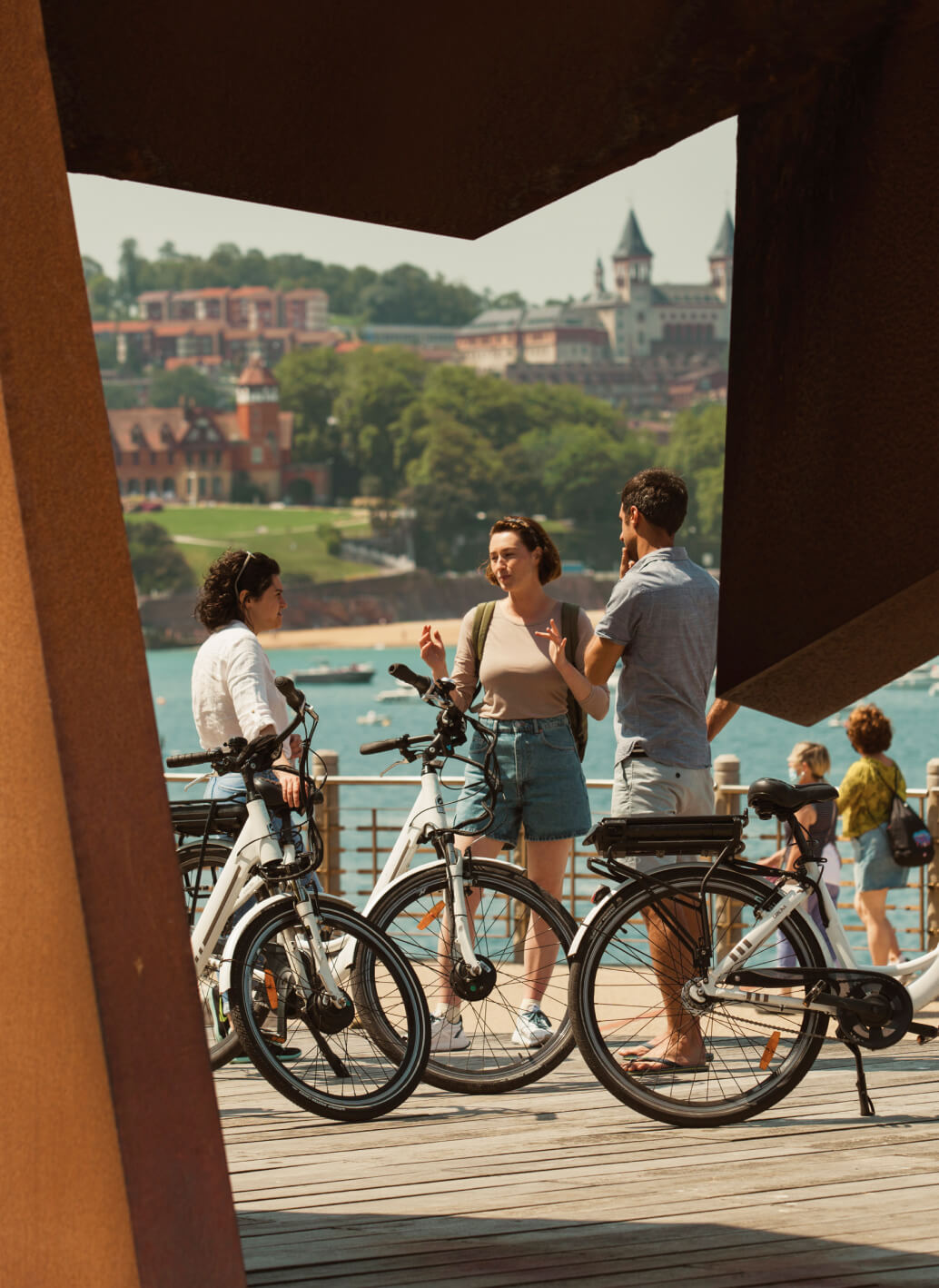 Feelfree Stays Antiguo, San Sebastián, actividades bici, Playa de la Concha